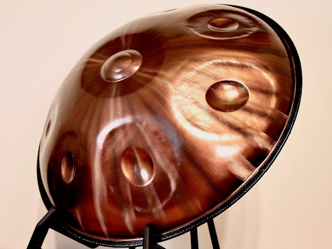 Aelo Handpan mieten F Low Pygmy Edelstahl