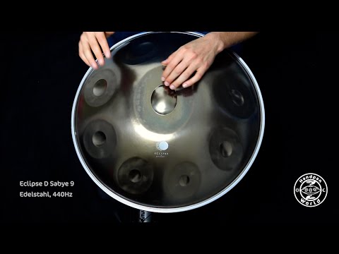 Die Eclipse D Sabye Handpan bietet eine ideale Klangqualität zu einem einzigartigen Preis. Wir haben bei&nbsp;der Entwicklung dieser Handpan auf bestmögliche Klangqualität und Stimmstabilität geachtet, um das bestmögliche Preis-Leistungs-Verhältnis zu garantieren.